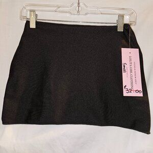 NWT Stretch mini skirt Black small